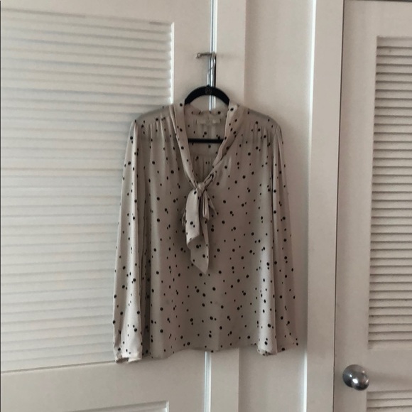 LOFT Polkadot Blouse - Picture 1 of 1